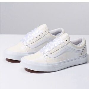 Vans Old Skool Pearl Iridescent Ribbon Sneakers